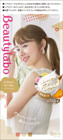 シフォンベージュパッケージの画像